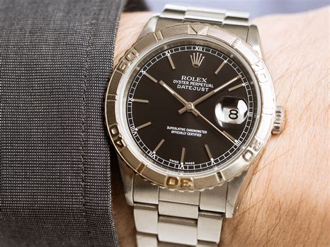 rolex datejust turn o graph 16264 watch|Rolex 6202 turn o graph.